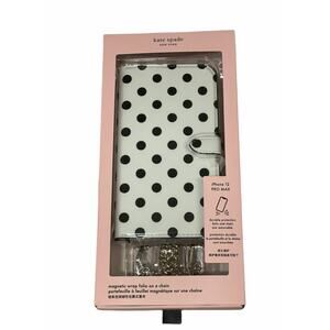 Kate Spade Iphone 12 PRO MAX FOLIO crossbody Case